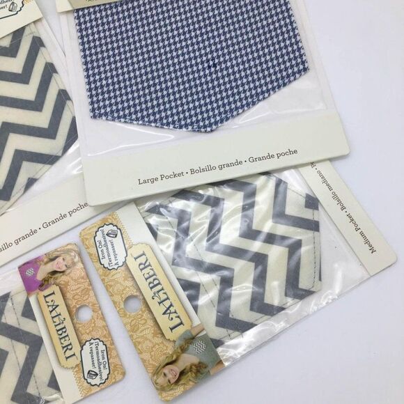 Lalibert Iron On Pocket Patches Lot Of 6 - Picture 2 of 7